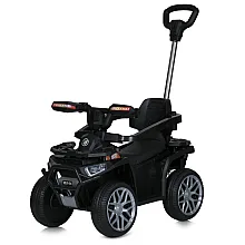 Електромобіль-толокар 3 в 1 Bambi M 5944EBLR-2 Чорний