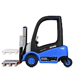 Дитячий електромобіль-навантажувач Bambi M 5989BLR-4 Синій