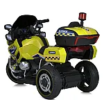 Детский электромотоцикл Bambi M 6012EL-6 Желтый