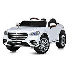 Дитячий електромобіль Mercedes Bambi M 6020EBLR-1 Білий