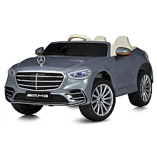 Дитячий електромобіль Mercedes Bambi M 6020EBLR-12 Сірий