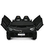 Дитячий електромобіль Lamborghini Bambi M 6026EBLRS-2(24V) Чорний