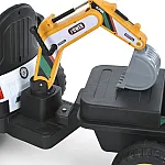Детский электромобиль-трактор Bambi M 6027EBLR-1 Белый