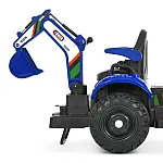Дитячий електромобіль-трактор Bambi M 6027EBLR-4 Синій