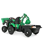 Детский электромобиль-трактор Bambi M 6027EBLR-5 Зеленый