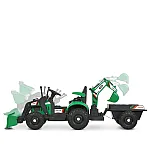 Детский электромобиль-трактор Bambi M 6027EBLR-5 Зеленый