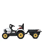 Дитячий електромобіль-трактор Bambi M 6028EBLR-1 Білий
