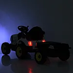 Дитячий електромобіль-трактор Bambi M 6028EBLR-1 Білий