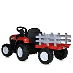 Дитячий електромобіль-трактор Bambi M 6038EBLR-3 Червоний
