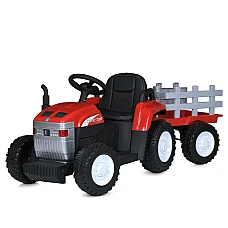 Дитячий електромобіль-трактор Bambi M 6038EBLR-3 Червоний