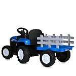 Дитячий електромобіль-трактор Bambi M 6038EBLR-4 Синій