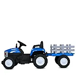Дитячий електромобіль-трактор Bambi M 6038EBLR-4 Синій