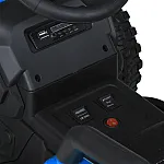 Дитячий електромобіль-трактор Bambi M 6038EBLR-4 Синій