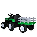 Дитячий електромобіль-трактор Bambi M 6038EBLR-5 Зелений