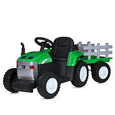 Дитячий електромобіль-трактор Bambi M 6038EBLR-5 Зелений