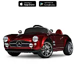 Дитячий електромобіль Mercedes Bambi M 6040EBLRS-3 Червоний