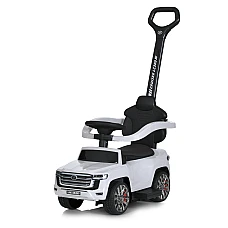 Електромобіль-толокар 3 в 1 Bambi M 6054BLR-1 Білий
