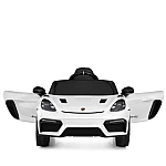 Дитячий електромобіль Porsche Bambi M 6055EBLR-1 Білий