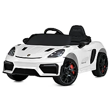 Дитячий електромобіль Porsche Bambi M 6055EBLR-1 Білий