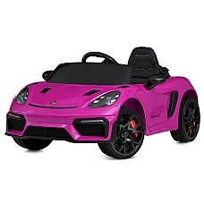 Дитячий електромобіль Porsche Bambi M 6055EBLR-8 Рожевий