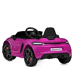 Дитячий електромобіль Porsche Bambi M 6055EBLR-8 Рожевий