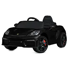 Дитячий електромобіль Porsche Bambi M 6055EBLRS-2 Чорний