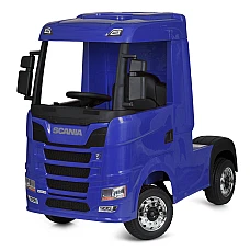 Дитячий електромобіль-вантажівка з пультом управління Scania 