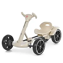 Дитячий електрокарт Bambi M 6072EBR-13 Бежевий