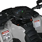 Дитячий квадроцикл Bambi M 6080EBLR-11 Сірий