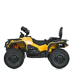 Дитячий квадроцикл Bambi M 6080EBLR-6 Жовтий