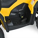 Дитячий квадроцикл Bambi M 6080EBLR-6 Жовтий