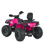 Дитячий квадроцикл Bambi M 6080EBLR-8-2 Фуксія
