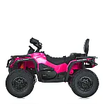 Дитячий квадроцикл Bambi M 6080EBLR-8-2 Фуксія