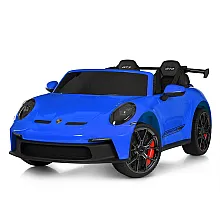 Дитячий електромобіль Porsche Bambi M 6111EBLR-4(24V) Синій