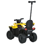 Электромобиль-толокар 3 в 1 Bambi M 6123EBLR-6 Желтый