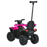 Электромобиль-толокар 3 в 1 Bambi M 6123EBLR-8 Розовый