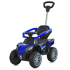 Електромобіль-толокар 3 в 1 Bambi M 6126EBLR-4 Синій