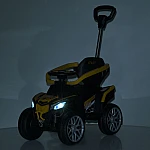 Электромобиль-толокар 3 в 1 Bambi M 6126EBLR-6 Желтый