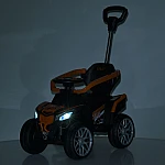 Электромобиль-толокар 3 в 1 Bambi M 6126EBLR-7 Оранжевый