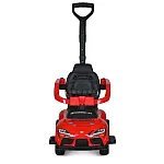 Электромобиль-толокар 3 в 1 Bambi M 6129EBLR-3 Красный