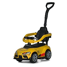 Электромобиль-толокар 3 в 1 Bambi M 6129EBLR-6 Желтый
