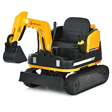 Дитячий електромобіль-екскаватор Bambi M 6135BLR-6 Жовтий