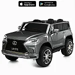 Дитячий електромобіль Lexus Bambi M 6140EBLRS-11 Сірий