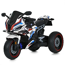 Детский электромотоцикл Bambi M 6143EL-1 Белый