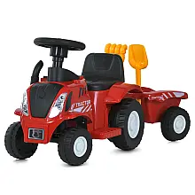 Трактор-каталка 2 в 1 Bambi M 6153B-3 Червоний