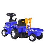 Трактор-каталка 2 в 1 Bambi M 6153B-4 Синій