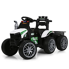 Дитячий електромобіль-трактор Bambi M 6219EBLR-1 Білий