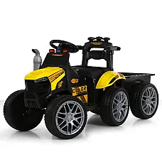 Дитячий електромобіль-трактор Bambi M 6219EBLR-6 Жовтий