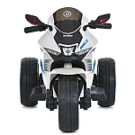 Детский электромотоцикл Bambi M 6220ELR-1 Белый