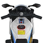 Детский электромотоцикл Bambi M 6220ELR-1 Белый